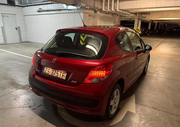 Peugeot 207 cena 14777 przebieg: 133000, rok produkcji 2010 z Szczecin małe 781